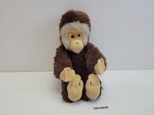 Plüsch Affe DDR Braun Beige