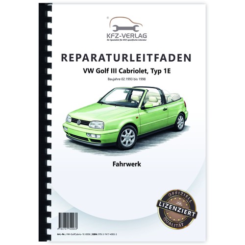Golf cabrio 1993 1998 - vw,