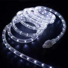 White LED Rope Light 10', 25'