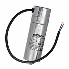 20uF Kondensator für Lescha Betonmischer Kabelanschluss VDE, CE