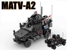 US Black SWAT Oshkosh M-ATV