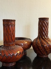 3 Ikebana-Vasen - Keramik