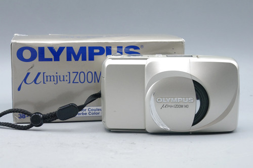 Olympus mju zoom 140 champagne - olympus,