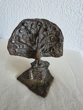 Bronze Skulptur Pfau –
