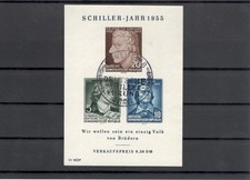 DDR Briefmarken Block 12