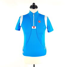 Castelli Radtrikot Damen M Blau Weiß ProSecco Trikot