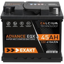 Autobatterie EXAKT 12V 45Ah