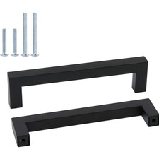 Möbelgriff Edelstahl Schwarz