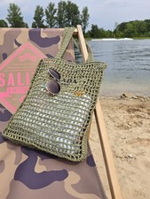 Strandtasche / Einkaufstasche / Strandtasche aus Raffia / Tote Bag 