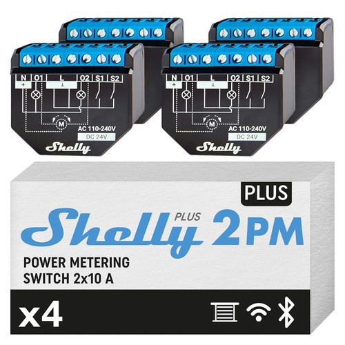 Shelly plus 2pm stück - shelly,
