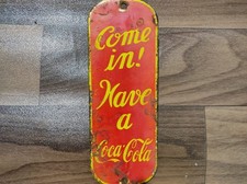 Porzellan Coca Cola Emaille