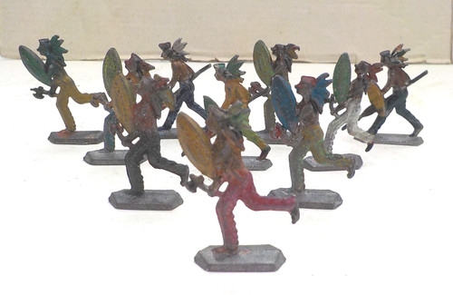 Alte indianer zinnfiguren - alte,