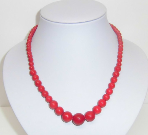 Edelsteinkette rot lang - edelsteinkette,