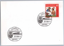 Sonderstempel Cottbus 1998