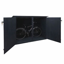 B-Ware 1er-Fahrradgarage MCW-H60, Fahrradbox abschließbar 152x184x98cm anthrazit