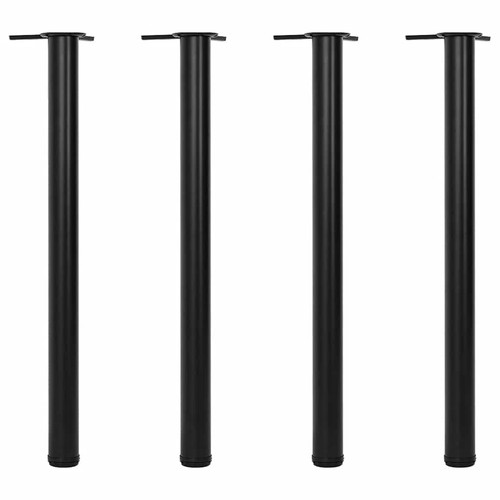 Tischbein 4er set schwarz - tischbein, |