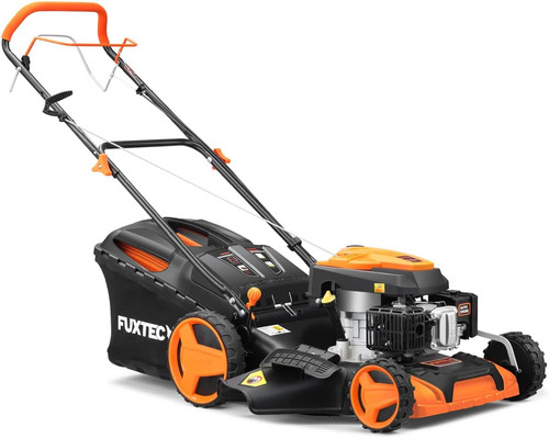 Fuxtec 4in1 benzin rasenmäher - benzin,