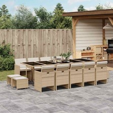 vidaXL 9-tlg. Garten-Essgruppe
