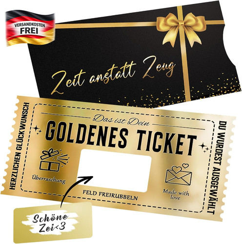 Personalisierter giltchein mit - personalisierter,
