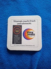 Bierdeckel Olympia 1984 - Vitamalz - Feldschlösschen