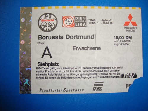 Ticket eintracht - ticket,