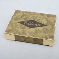 Alte Patience Karten Rot Blau Kleinformat vintage in OVP komplett mit Joker top