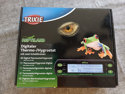 Trixie thermostat hygrostat - thermostat, /