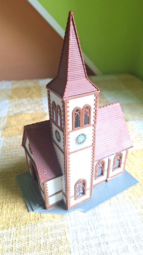 Faller und vollmer kirche - h0,