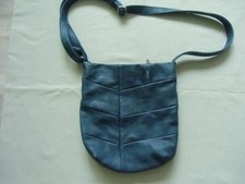 Damen Tasche von Zwei wie neu blau-grau