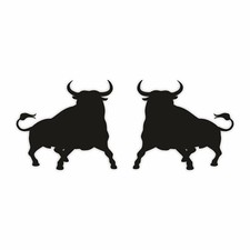 Aufkleber/Set "Stier, Bulle