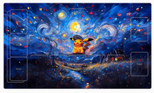 Pokémon TCG Sammelkartenspiel Spielmatte Sonderausgabe Pikachu 60 cm x 30 cm
