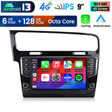 Carplay Android14 Autoradio Für VW Golf VII MK7 13-2020 GPS Navi WIFI 4G 6+128G