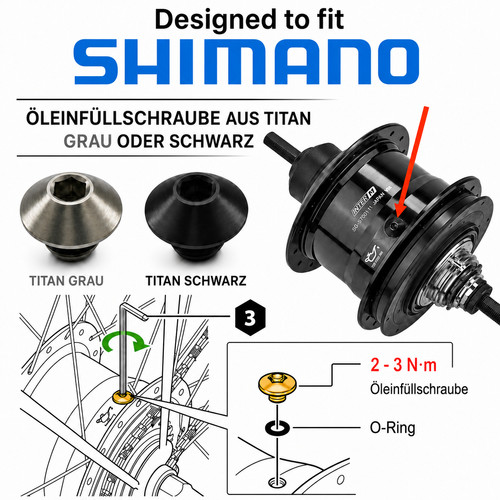 Shimano alfine titan - shimano, 11