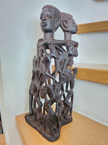 Afrikanische holzskulptur - afrikanische,