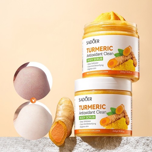 Kurkuma body scrub detox - body, –