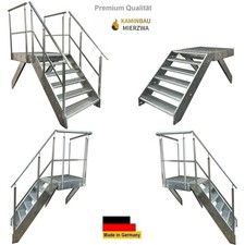 Stahltreppe Verzinkt 6 Stufen