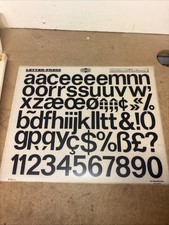 Vintage Mecanorma Letraset