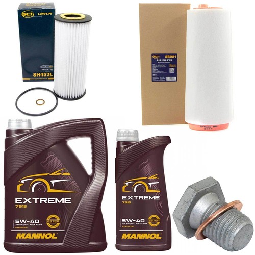 Motoröl filter set - motoröl, 5w-40