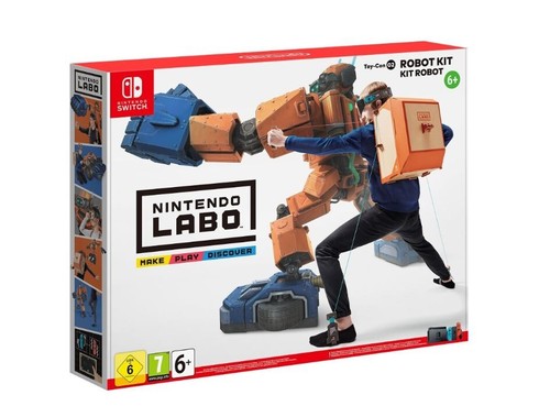 Nintendo labo toy - 02, robo