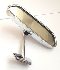 Innenspiegel Chrom Wolga Gaz 24 2- Baureihe guter Zustand*