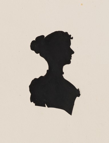 Elegante dame scherenschnitt - elegante,