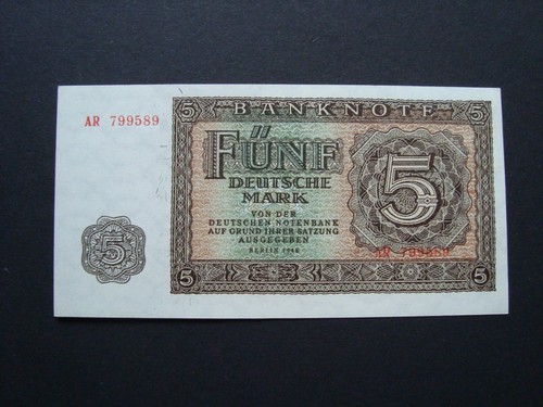 Geldschein 1948 sbz deutsche - sbz,