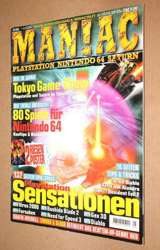 1998 maniac magazine - 05/1998,