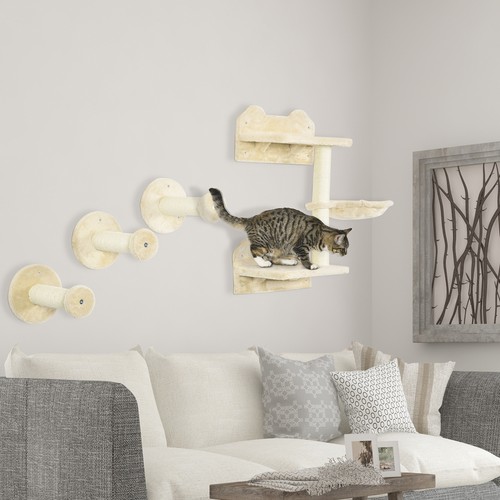 Pawhut katzen kletterwand - pawhut,