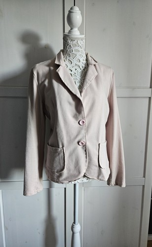 Rosa blazer sweatshirtstoff - rosa,