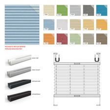 Plissee Rollo nach maß Smart