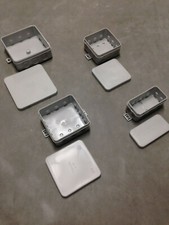 F-Tronic 10 Stück Feuchtraum Kabel Abzweigdosen Verteilerdose Abzweigkasten