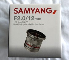 Samyang 12mm F2.0 Weitwinkel