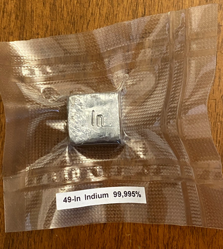 Angebot 28g indium - angebot, metall