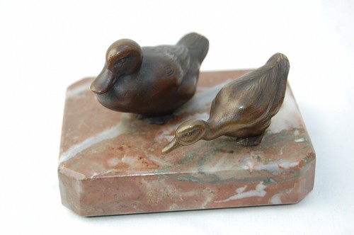 Bronze enten auf - bronze,